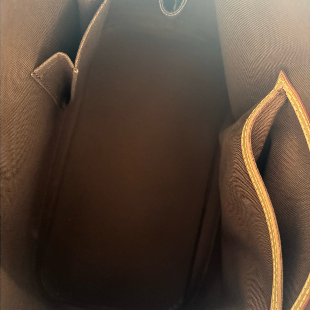Louis Vuitton Black and Tan Women's Bag - Picture 6 of 7